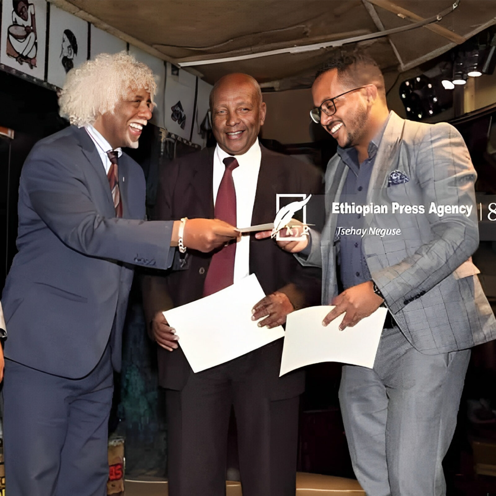 AIT Technology received a certificate of Appreciation for the partnership with CEDA: Ethiopian Capital market