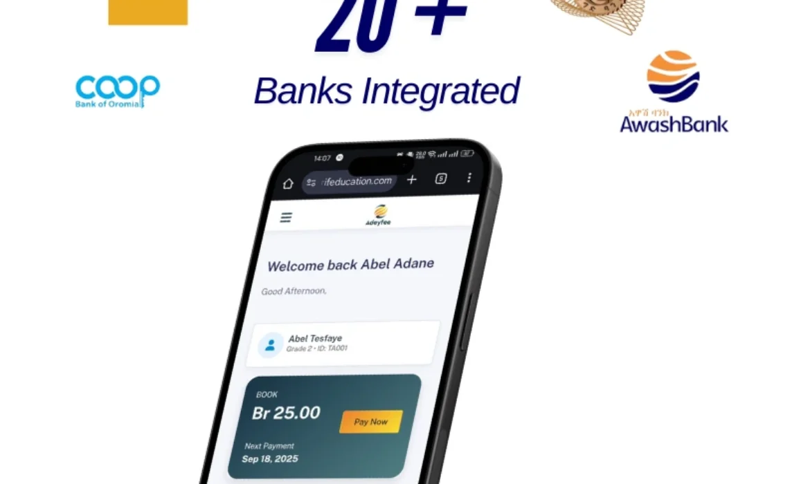 Adey SchoolFee – Simple, Secure and Smart School Payment in Ethiopia